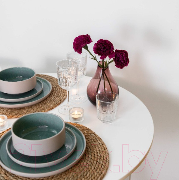 Изображение товара Суповая тарелка Swed house Bulle 34.30.1442 (зеленый)