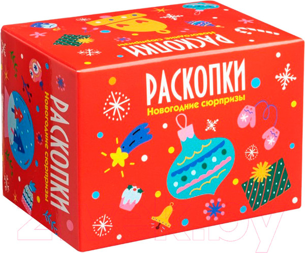 Изображение товара Набор для опытов Bumbaram Для проведения раскопок. Новогодние сюрпризы / dig-28