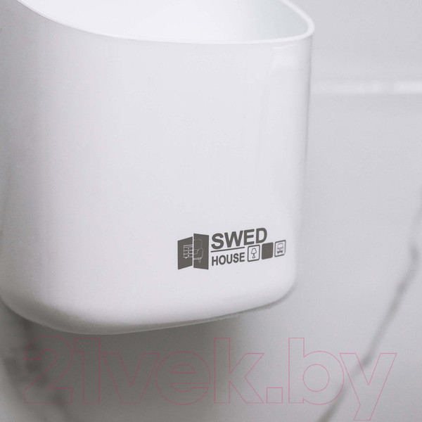 Изображение товара Стакан для зубной щетки и пасты Swed house R5120 (белый)