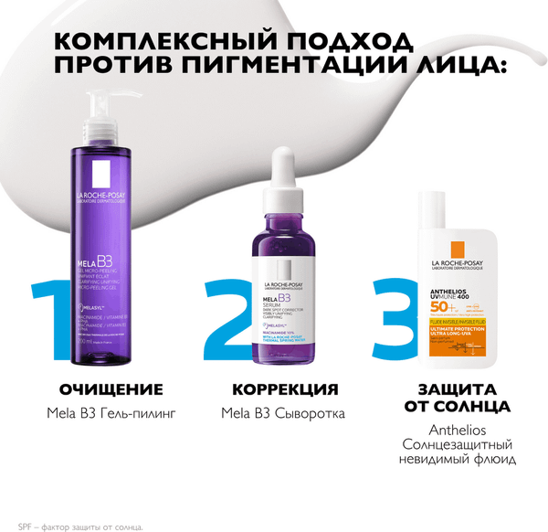 Изображение товара Крем-флюид солнцезащитный La Roche-Posay Anthelios невидимый для лица SPF 50+ (50мл)