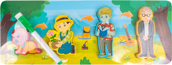 Изображение товара Сортер Darvish Вкладыш-пазл / SR-T-3703-5