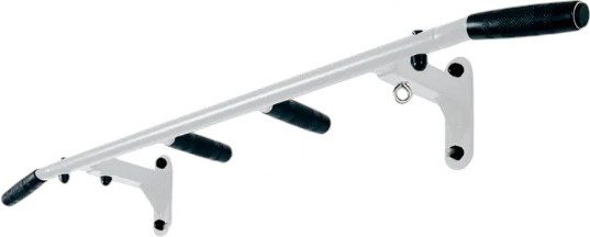 Изображение товара Турник Absolute Champion HIT узкий хват белый с черными ручками / АЧ 11584