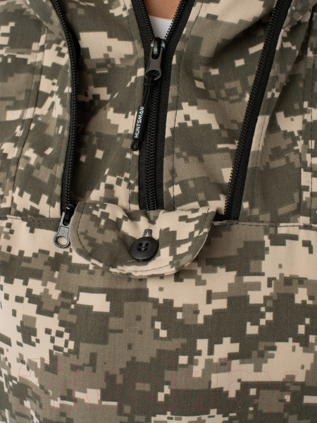 Изображение товара Костюм для охоты и рыбалки Huntsman Женский Антигнус Люкс Твил-Пич Светлый пиксель (р-р 40-42/170-176)