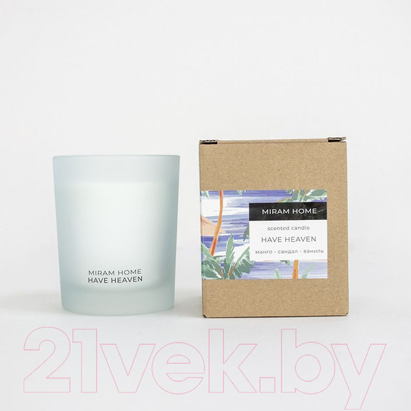 Изображение товара Свеча Мирам Сейшелы Have Heaven / 4012119 (200г)