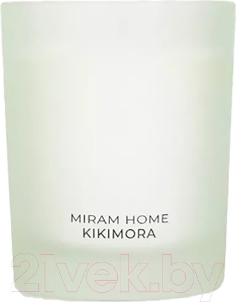Изображение товара Свеча Мирам Мох и янтарь Kikimora / 4012125 (200г)
