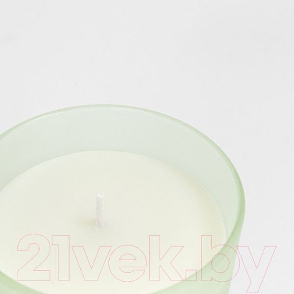 Изображение товара Свеча Мирам Зеленый чай, лимон и мята Sencha / 4012120 (200г)