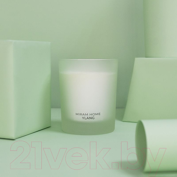 Изображение товара Свеча Мирам Дерево сандала и жасмин Ylang / 4012118 (200г)
