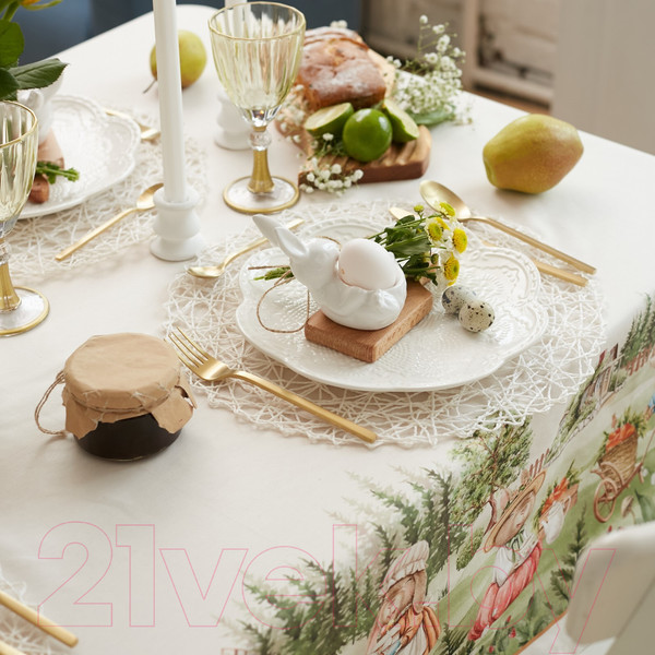 Изображение товара Скатерть Этель Кроличья ферма / 10226781