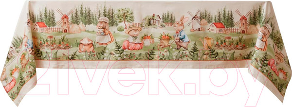 Изображение товара Скатерть Этель Кроличья ферма / 10226781