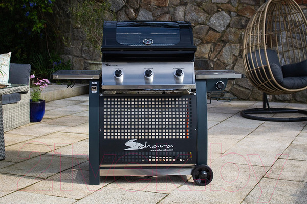 Изображение товара Газовый гриль Sahara S375 3B BBQ Smokey Teal (дымчатый)