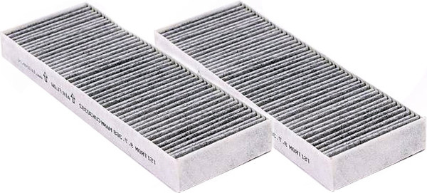 Изображение товара Комплект салонных фильтров TSN 9.7.368 (2шт, угольный)