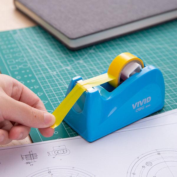 Изображение товара Диспенсер для скотча Deli 814A (голубой)