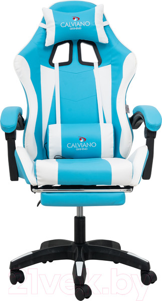 Изображение товара Кресло геймерское Calviano 1583 (голубой)