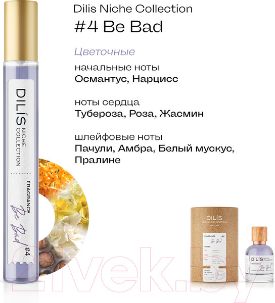 Изображение товара Парфюмерный набор Dilis Parfum Niche Collection Духи (6x9мл)