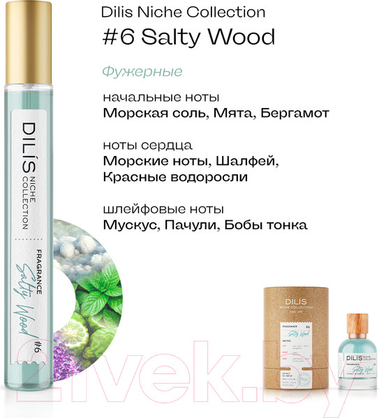 Изображение товара Парфюмерный набор Dilis Parfum Niche Collection Духи (6x9мл)