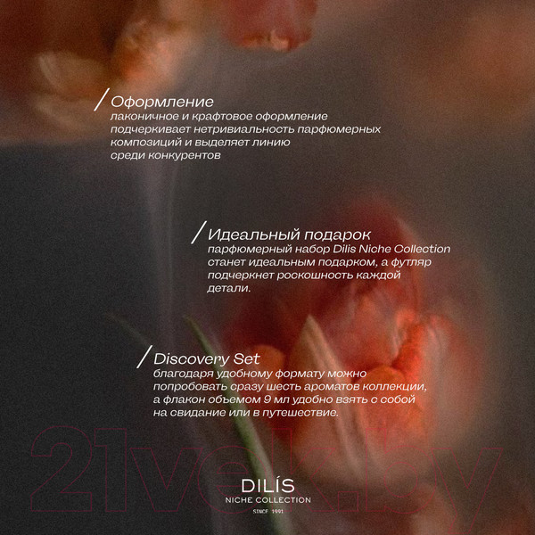 Изображение товара Парфюмерный набор Dilis Parfum Niche Collection Духи (6x9мл)