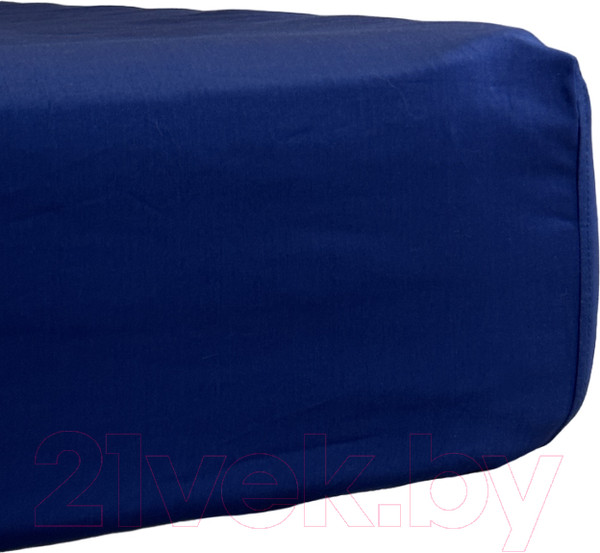 Изображение товара Простыня Lilia Сатин Прс-180x200x25 (синий)