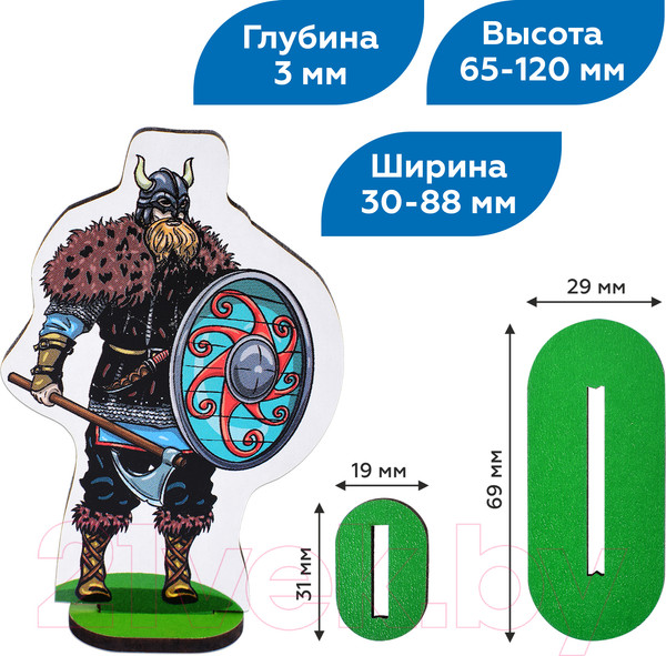 Изображение товара Набор фигурок игровых Mega Toys Викинги / МТ61120