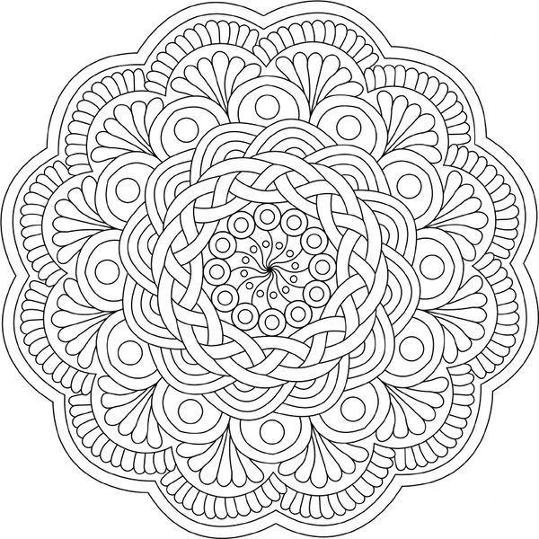 Изображение товара Раскраска-антистресс АСТ Мандалы финансовой стабильности и благополучия / 9785171500856 (Гумерова Д.)