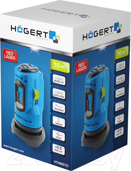 Изображение товара Лазерный нивелир Hoegert HT4M070 (красный)