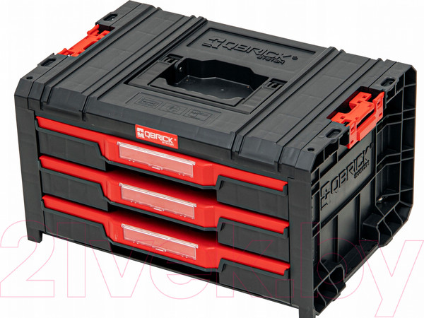 Изображение товара Ящик для инструментов QBrick System Pro Drawer 3 Toolbox 2.0 E / SKRQPROD3B2CZAPG001