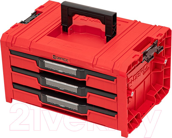 Изображение товара Ящик для инструментов QBrick System Pro Organizer 200 Red Ultr / SKRQPROD3E2CCZEPG001
