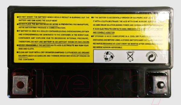 Изображение товара Мотоаккумулятор ALFA battery YTX9-BS / EB9-4