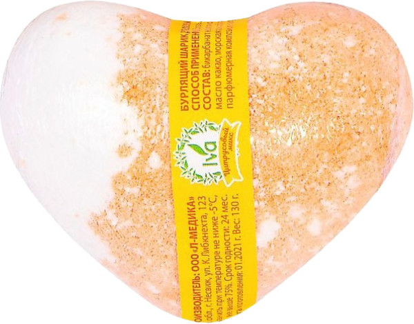 Изображение товара Бомбочка для ванны Iva Цитрусовый микс (150г)