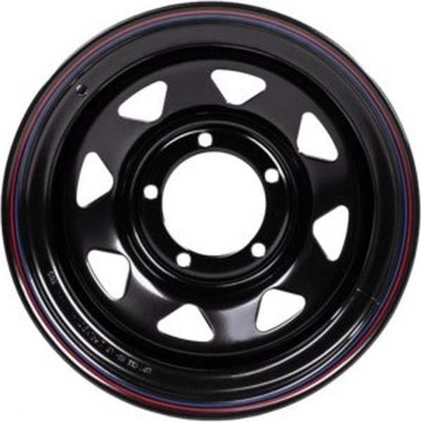 Изображение товара Штампованный диск ORW УАЗ 15x8" 5x139.7мм DIA 110мм ET -25мм Black 73B