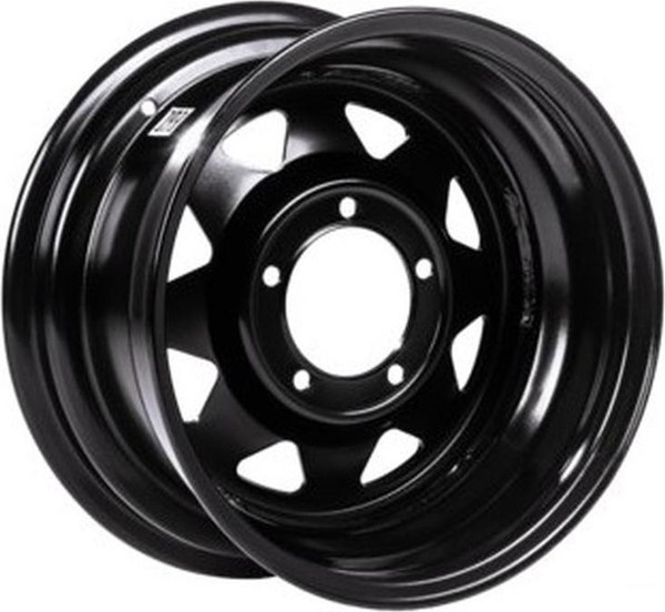 Изображение товара Штампованный диск ORW УАЗ 15x8" 5x139.7мм DIA 110мм ET -25мм Black 73B
