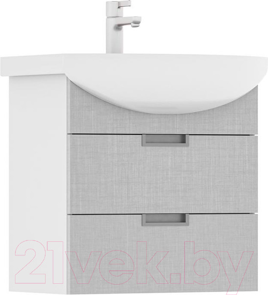 Изображение товара Тумба под умывальник Volna Vario Sf 60.2Y Балтика (лен, подвесная)