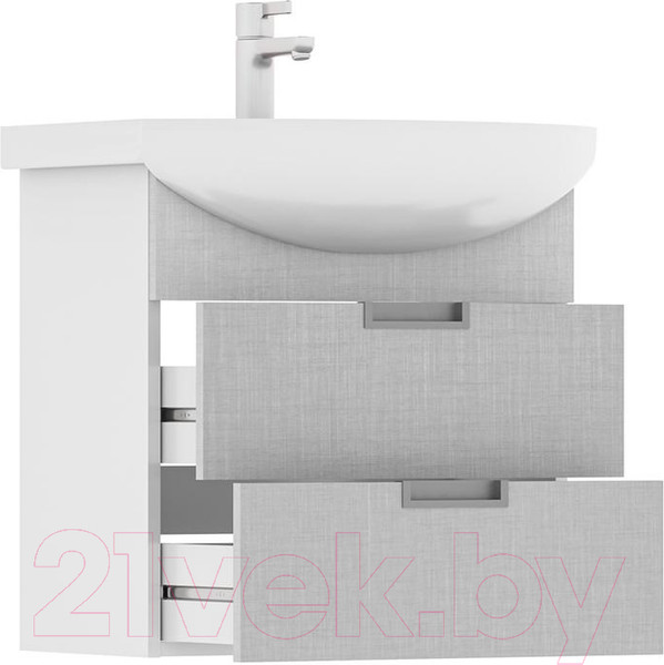 Изображение товара Тумба под умывальник Volna Vario Sf 60.2Y Балтика (лен, подвесная)