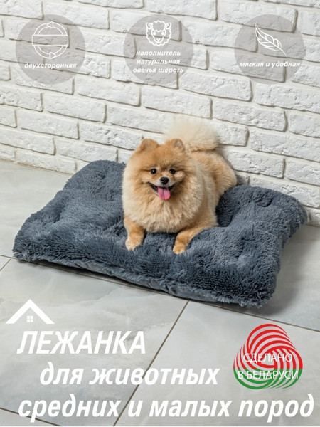 Изображение товара Матрас для животных Lanatex 171 / 22217 (70x52x10, темно-серый)
