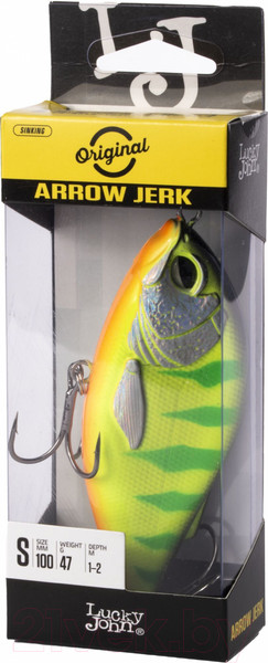 Изображение товара Воблер Lucky John Original Arrow Jerk S 10.00/018 / LJO0510S-018