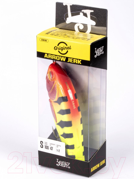 Изображение товара Воблер Lucky John Original Arrow Jerk S 10.00/019 / LJO0510S-019