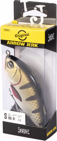 Изображение товара Воблер Lucky John Original Arrow Jerk S 10.00/037 / LJO0510S-037