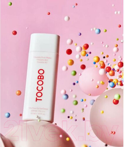 Изображение товара Крем солнцезащитный Tocobo Vita Tone Up Sun Cream SPF50+ PA++++ (50мл)