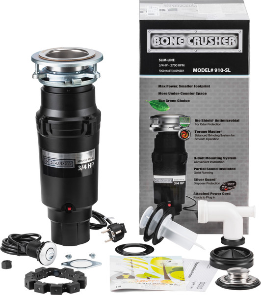 Изображение товара Измельчитель отходов Bone Crusher 910 Slim Line  / BC910-AS