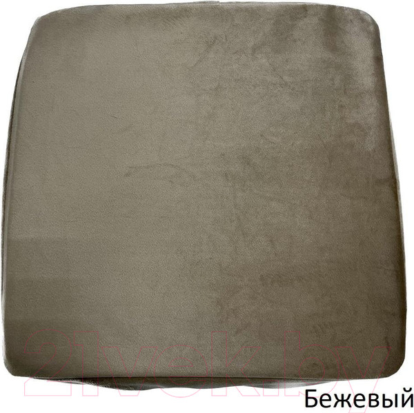 Изображение товара Комплект чехлов Nivasan Бархат-3/CH.ВT-3 (2шт, 35x35см, бежевый)