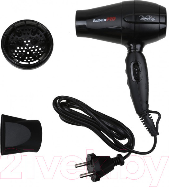 Изображение товара Профессиональный фен BaByliss Pro BamBino BAB5510E