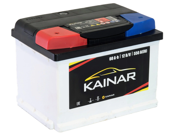 Изображение товара Автомобильный аккумулятор Kainar L+ низкий /  060 161 04 0 L (60 А/ч)