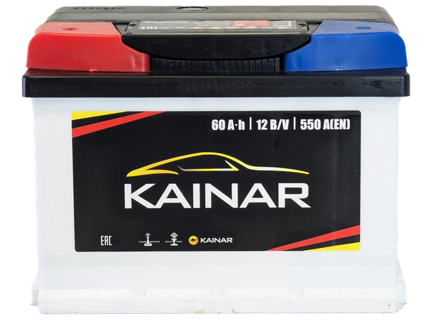 Изображение товара Автомобильный аккумулятор Kainar L+ низкий /  060 161 04 0 L (60 А/ч)