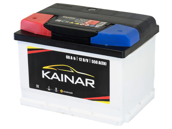 Изображение товара Автомобильный аккумулятор Kainar L+ низкий /  060 161 04 0 L (60 А/ч)