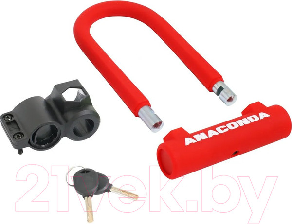 Изображение товара Велозамок АВАНгард Anaconda Т608 (красный)