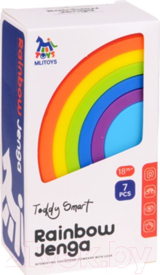 Изображение товара Развивающий игровой набор Mlitoys Пирамидка / 2375875-12300