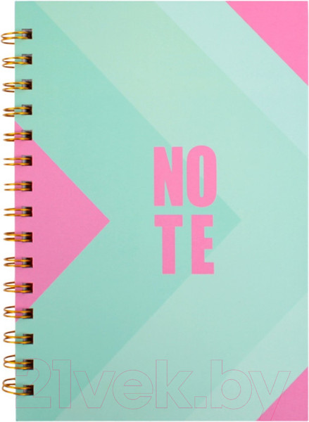 Изображение товара Блокнот Darvish В клетку на спирали / DV-14837