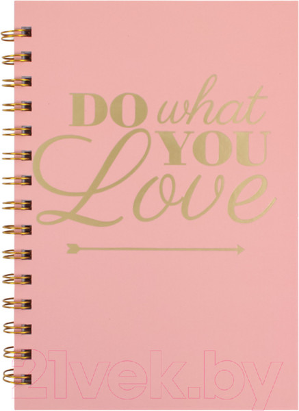 Изображение товара Блокнот Darvish В клетку на спирали / DV-14843