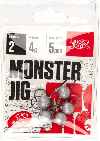Изображение товара Джиг-головка Lucky John Monter Jig / MLJ02-0040