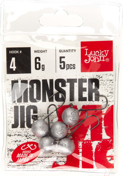 Изображение товара Джиг-головка Lucky John Monter Jig / MLJ04-0060