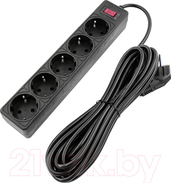 Изображение товара Сетевой фильтр 5bites Garda SP5B-550 5S (5м, черный)